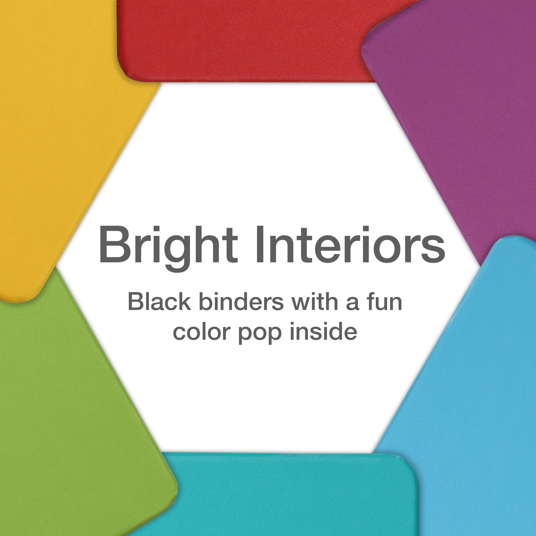 Amazon.com : Cardinal Two Tone 3 Ring Binders, Binders for